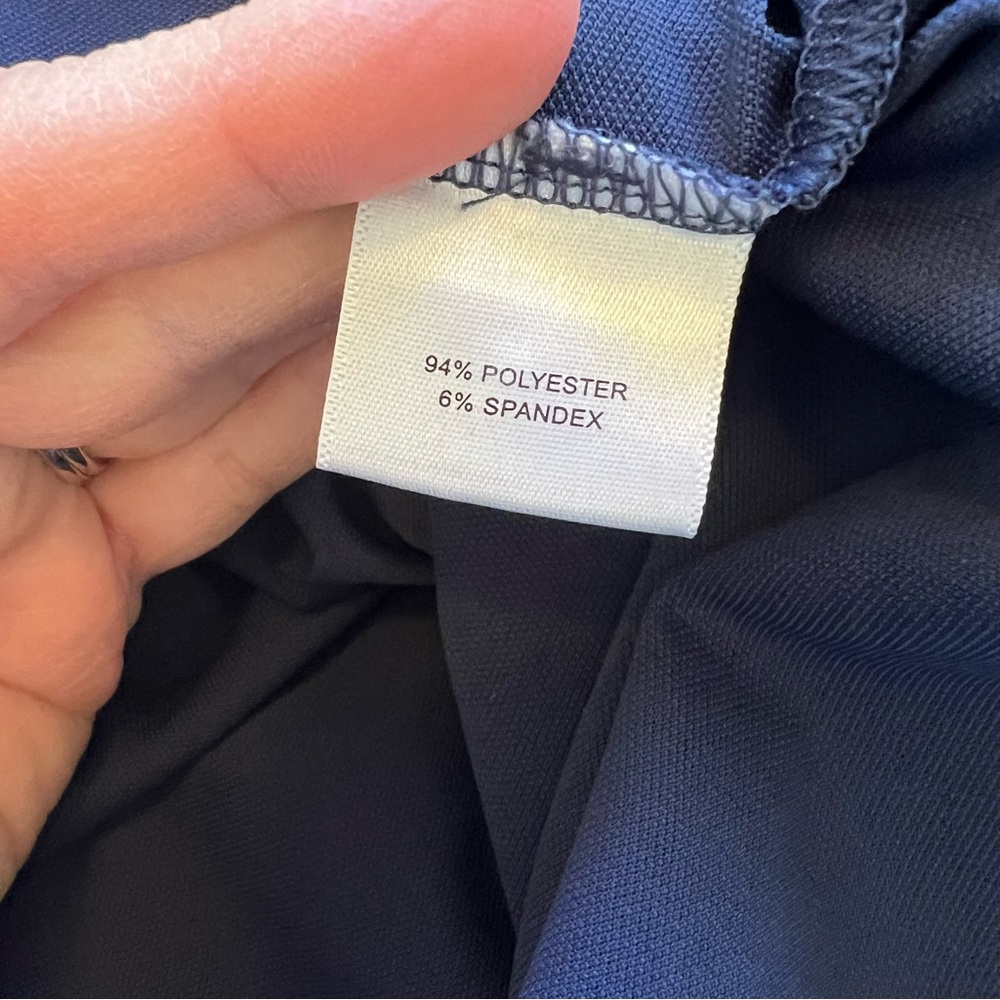 Peter Millar Solid Navy Blue Short Sleeve Golf Po… - image 6